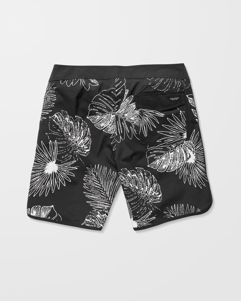 Boardshort Scallop Mod 19" - Black