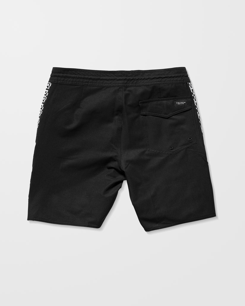 Boardshort Yewster Loose Stoney 18" - Black