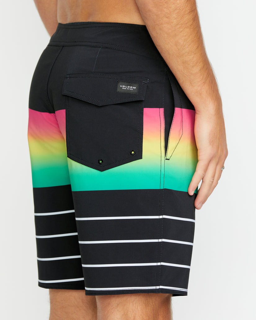 Boardshort Quarta Fade Mod 19" - NEW BLACK