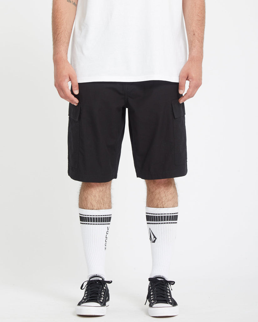 Short cargo Strange Tripper 22" - Black