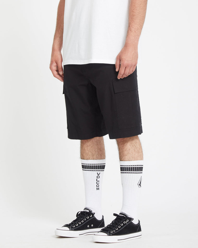 Short cargo Strange Tripper 22" - Black