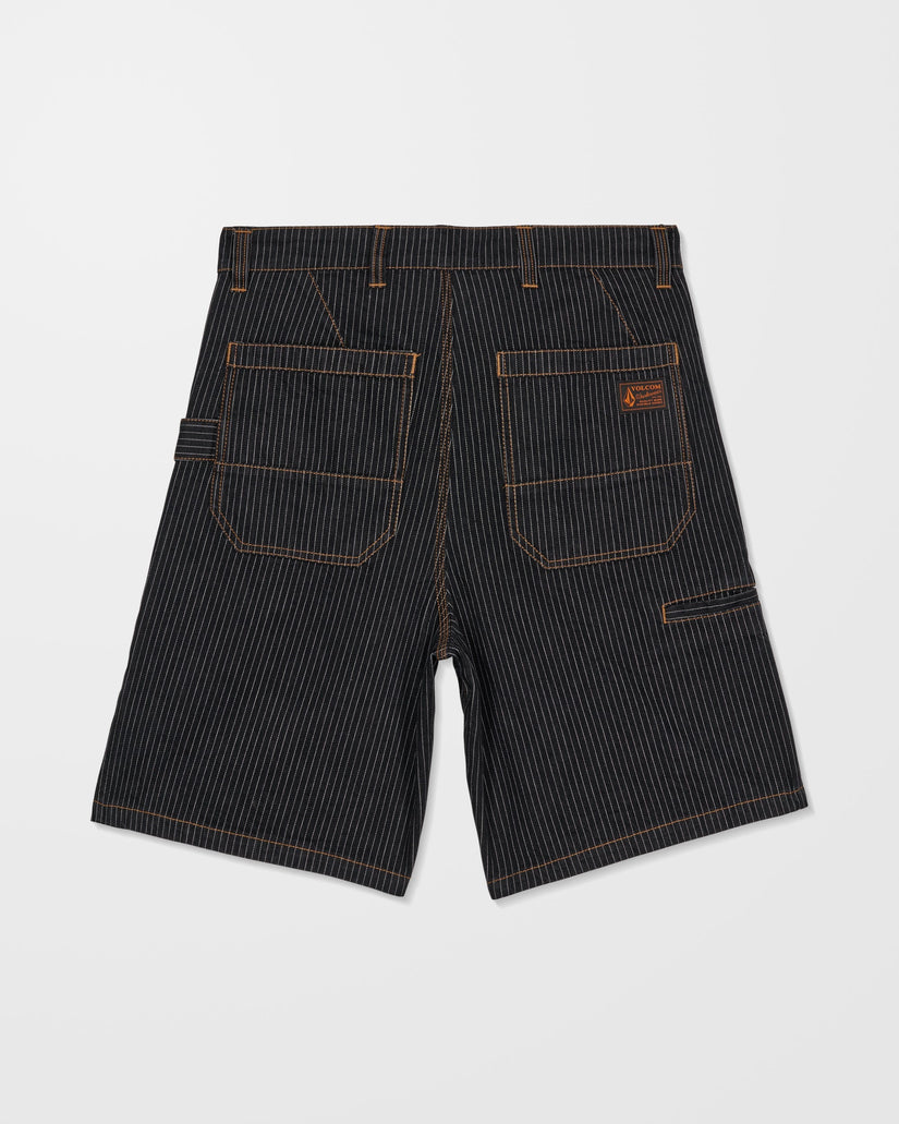 Short chino Work Dialed 22" - Black Stripe