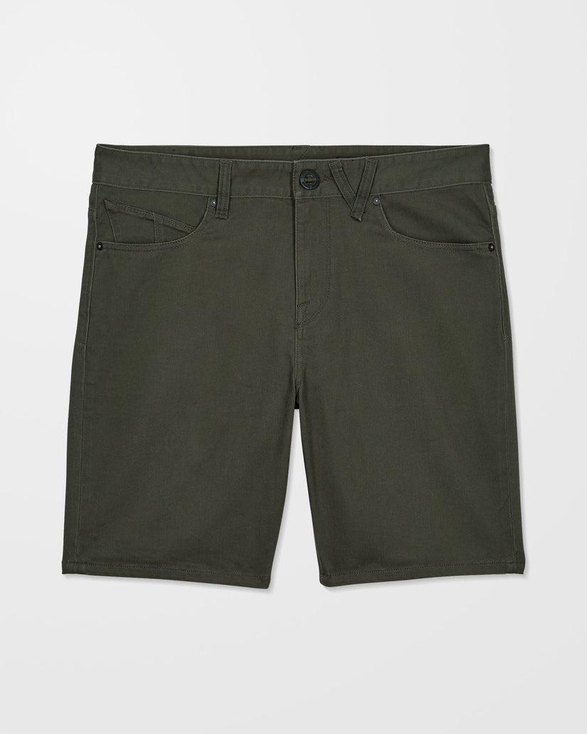 Short 5 poches Solver 19" Twill - Squadron Green