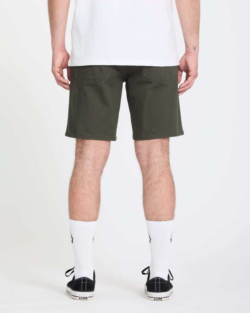 Short 5 poches Solver 19" Twill - Squadron Green