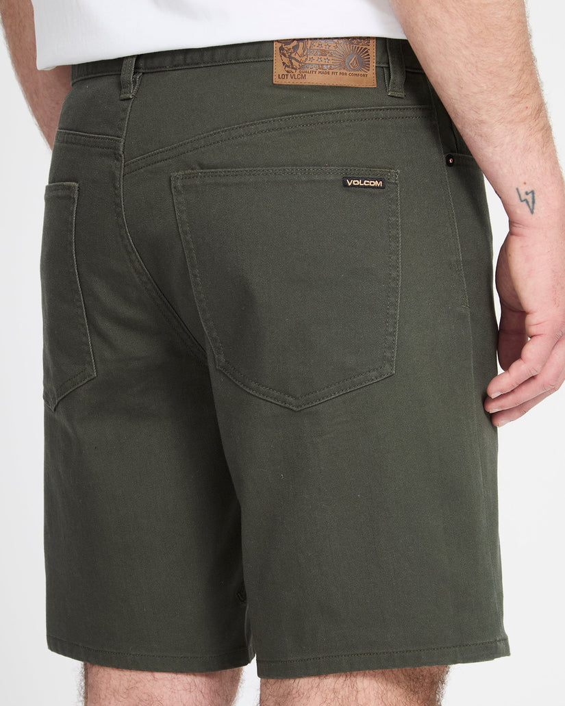 Short 5 poches Solver 19" Twill - Squadron Green