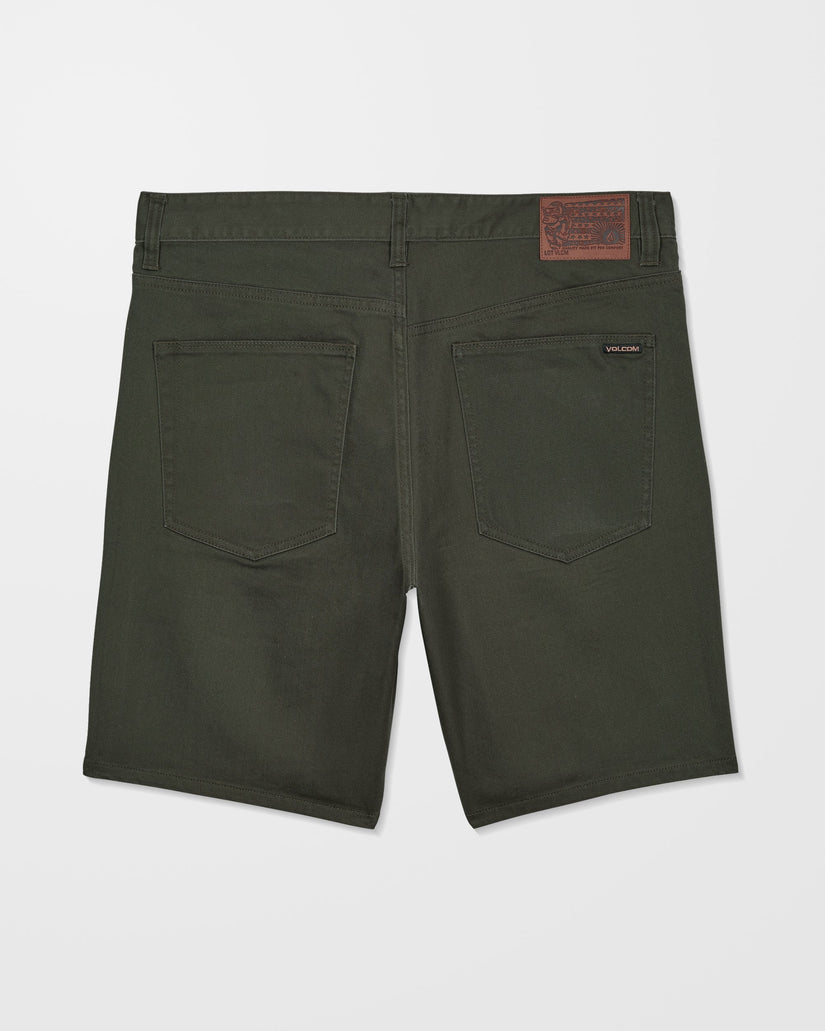 Short 5 poches Solver 19" Twill - Squadron Green