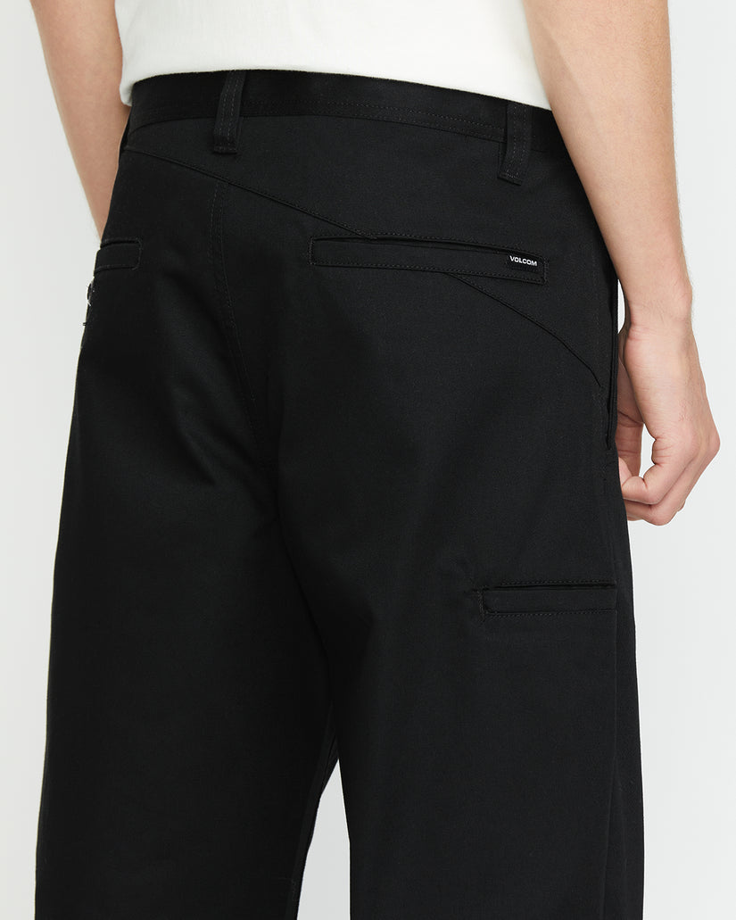 Pantalon Chino Frickin Skate - BLACK