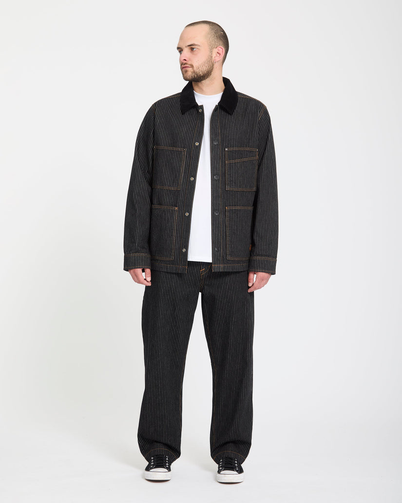 Pantalon Work Dialed - Black Stripe