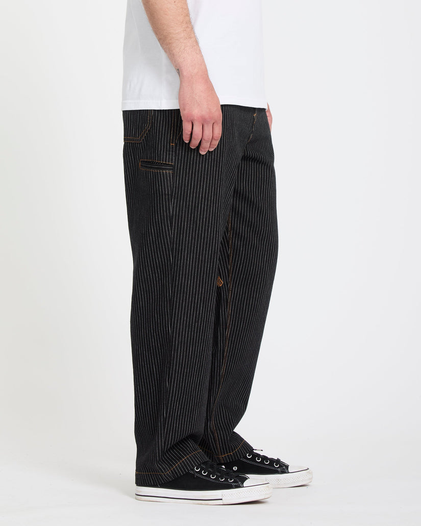 Pantalon Work Dialed - Black Stripe