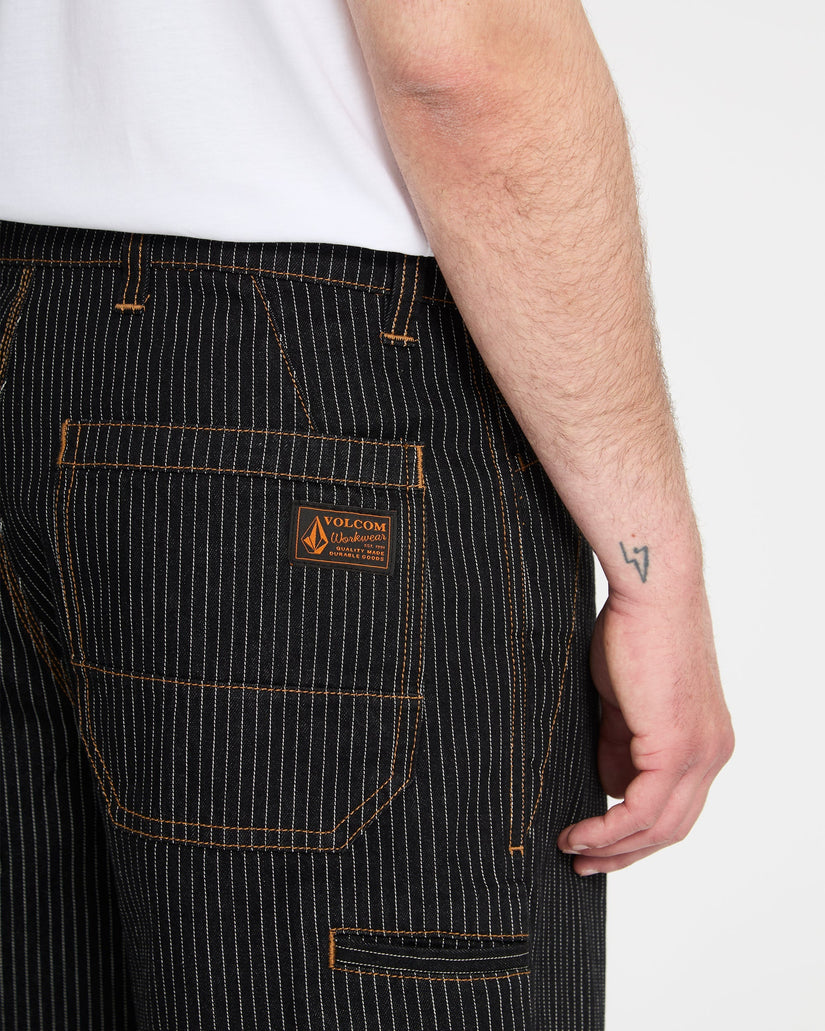 Pantalon Work Dialed - Black Stripe