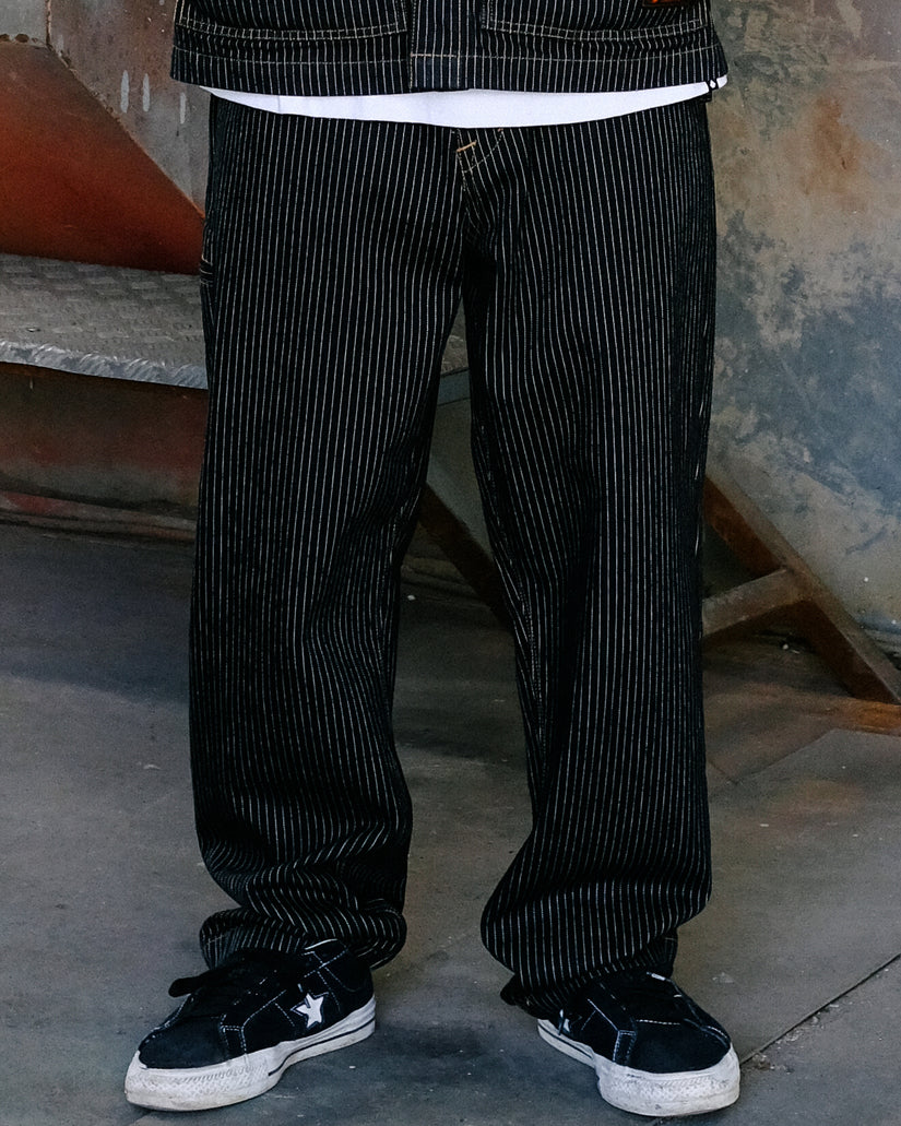 Pantalon Work Dialed - Black Stripe