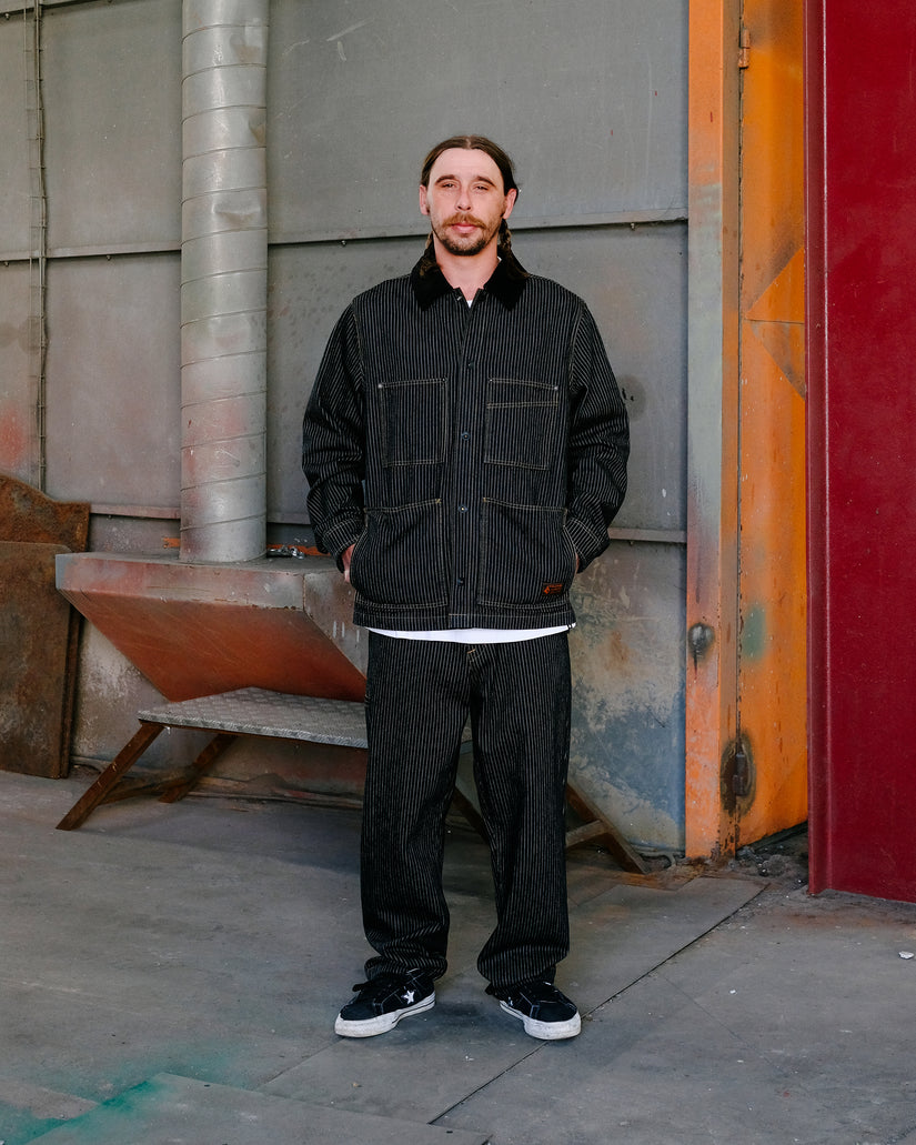 Pantalon Work Dialed - Black Stripe
