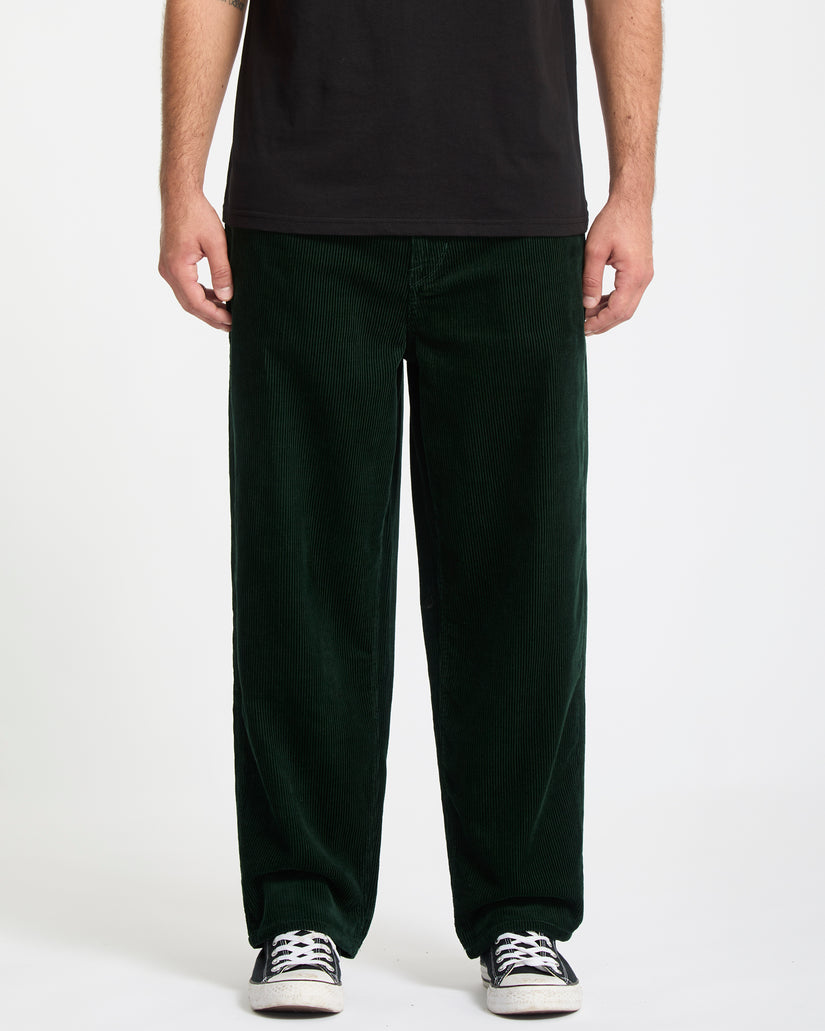Pantalon Billow Tapered Corduroy - Scarab