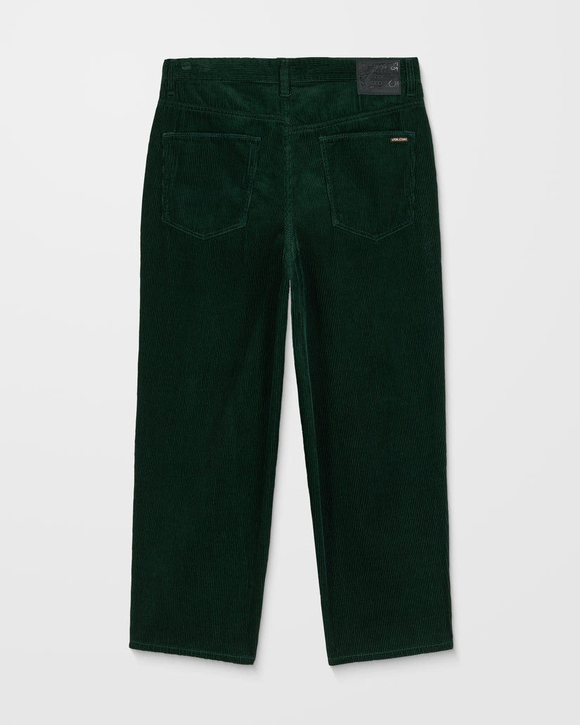 Pantalon Billow Tapered Corduroy - Scarab