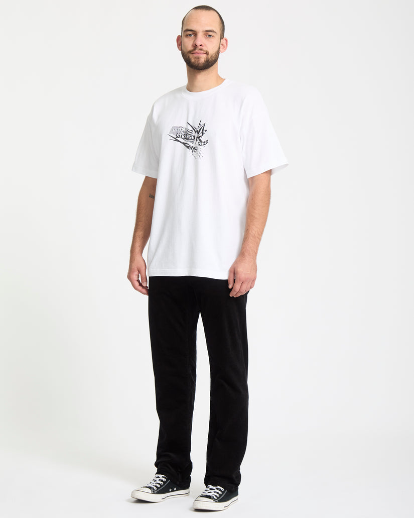 Pantalon Solver En Velours Côtelé 5 Poches - Black