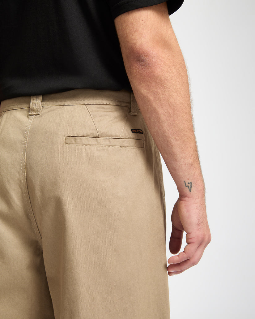 Pantalon Baggos Pleat - Khaki