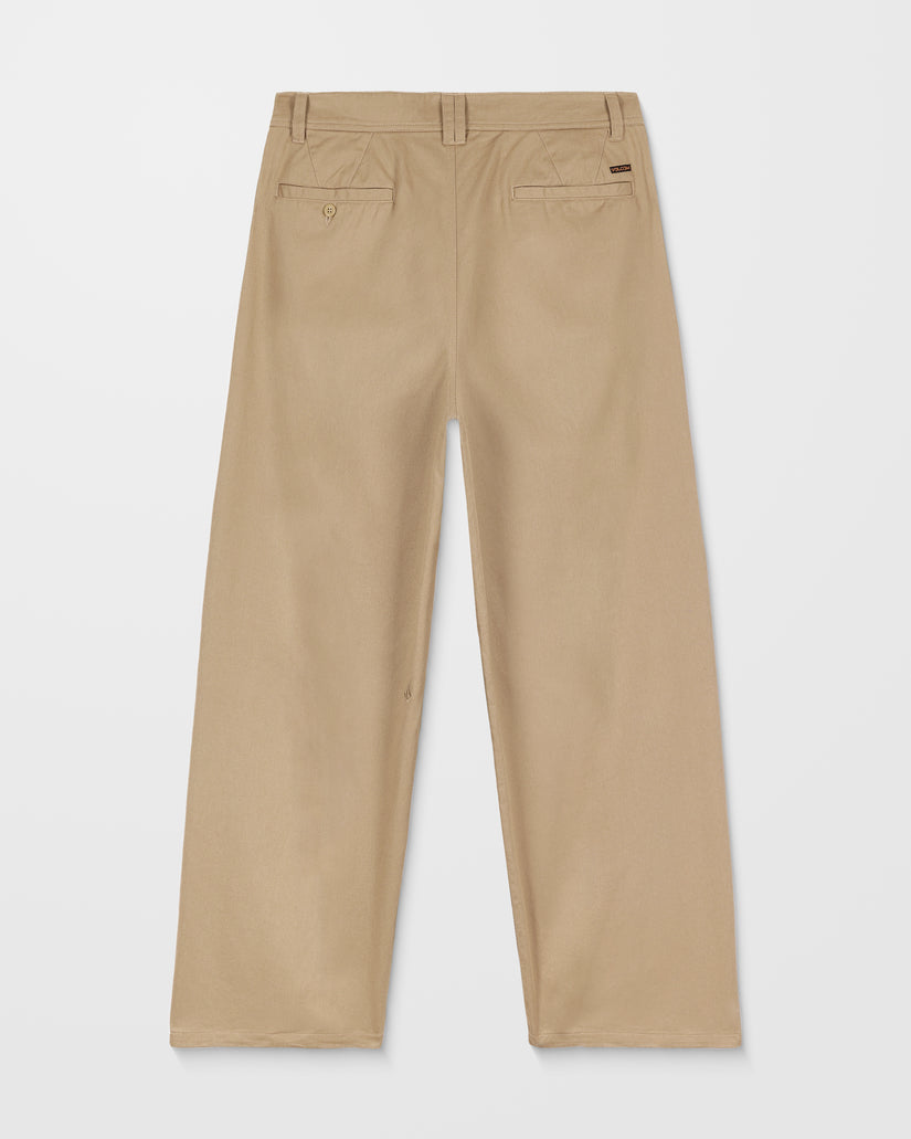 Pantalon Baggos Pleat - Khaki