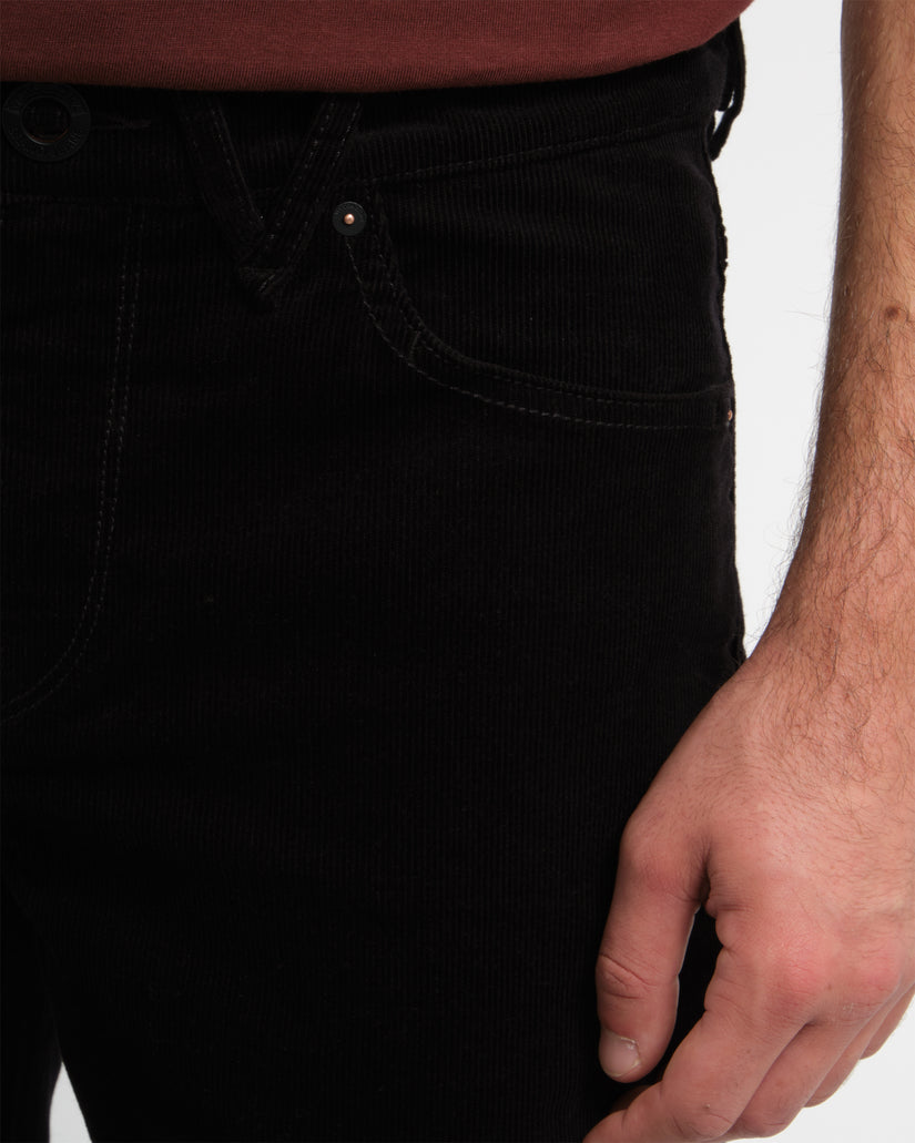 Pantalon Solver 5 Pockets Corduroy - Black