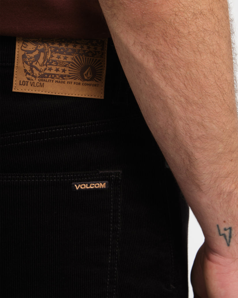 Pantalon Solver 5 Pockets Corduroy - Black