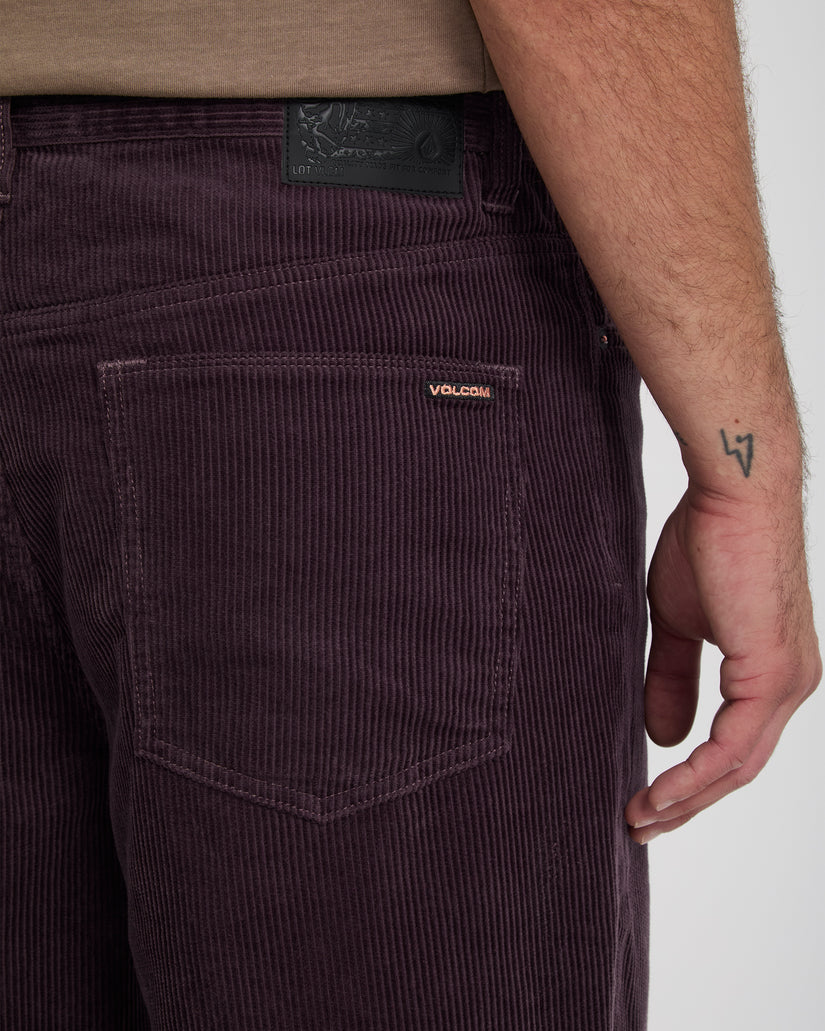 Pantalon Billow Tapered Corduroy - Raisin
