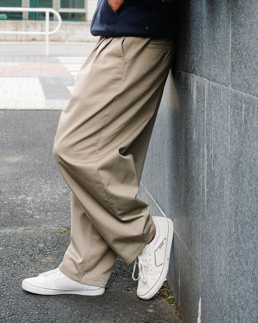 Pantalon Holter Pleat - Khaki