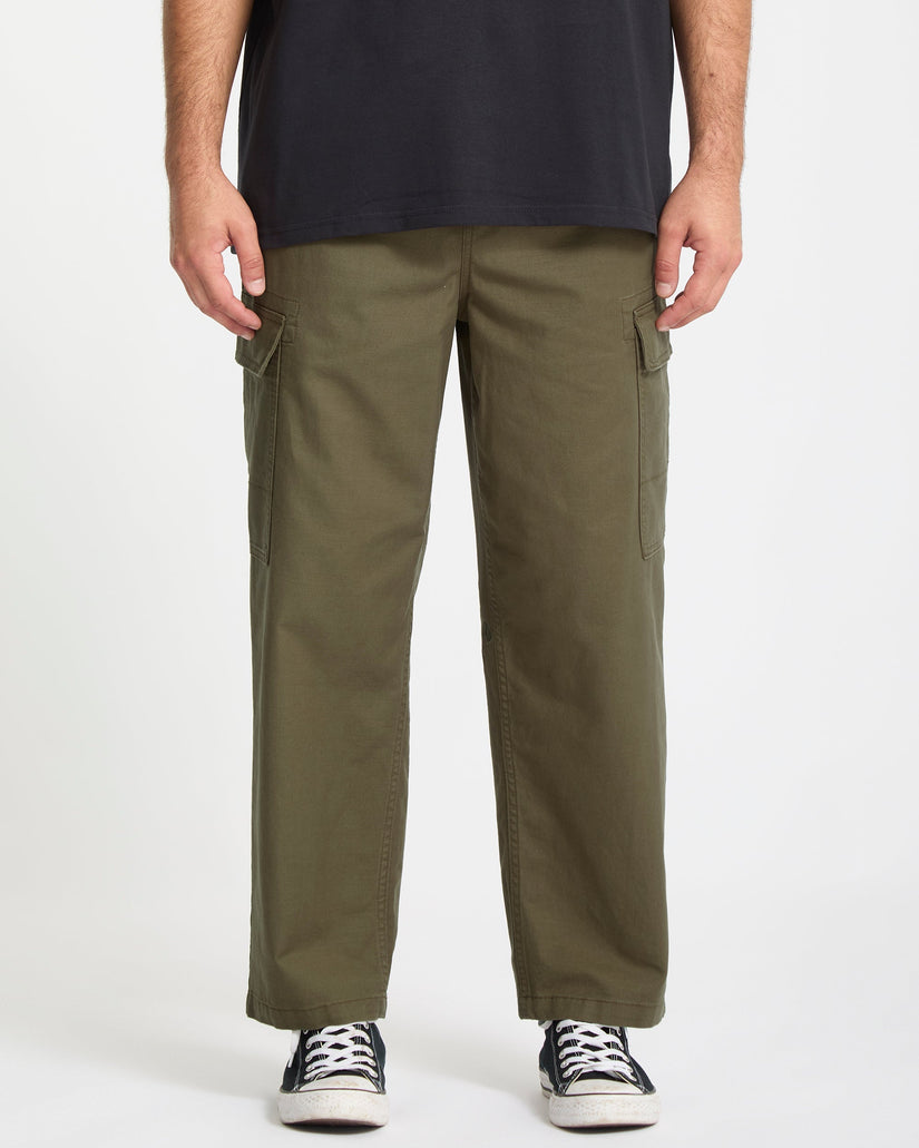 Pantalon cargo Billow Tapered - Sage Leaf