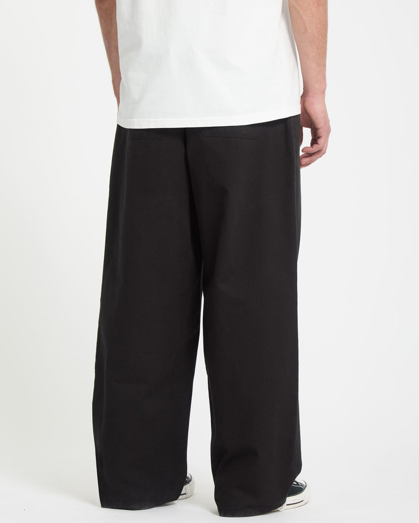 Pantalon Chillow Pleat - Antique Black