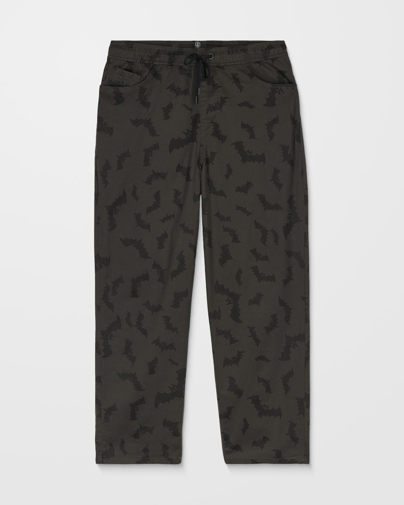 Pantalon À Taille Élastique J.J. Villard - Rinsed Black