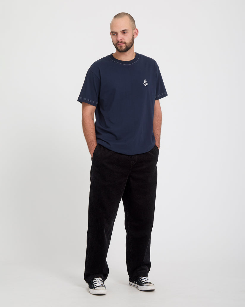 Pantalon Freazy Loose Corduroy - Black