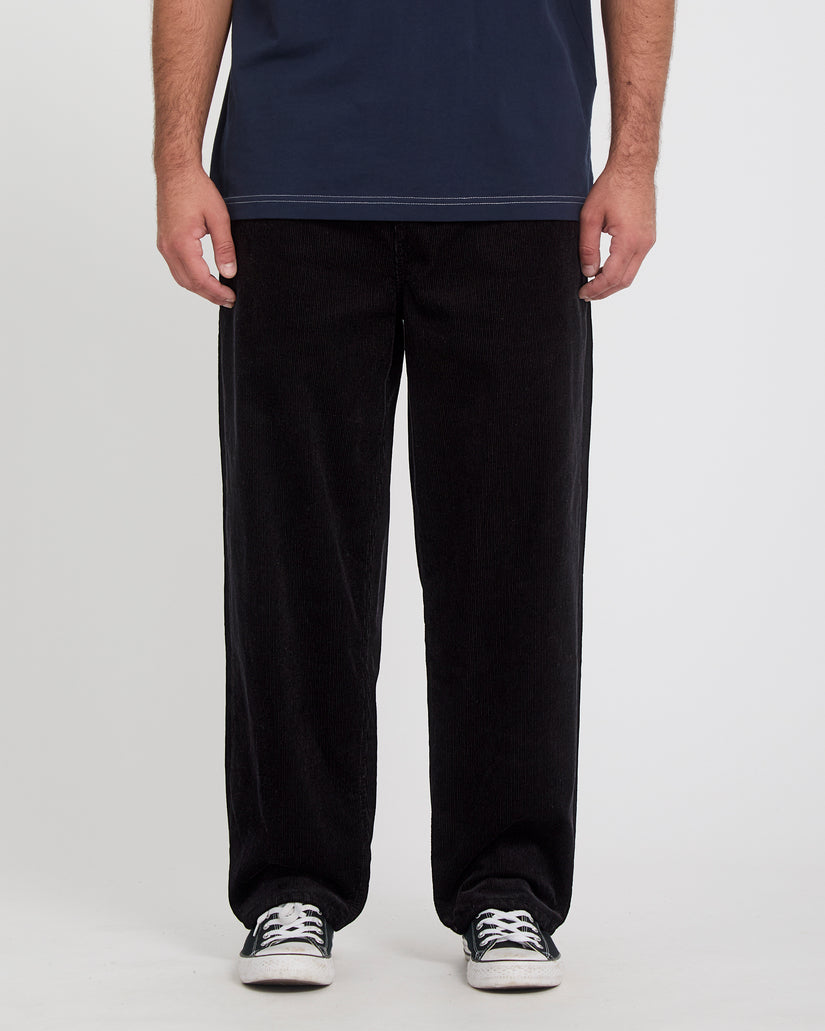 Pantalon Freazy Loose Corduroy - Black