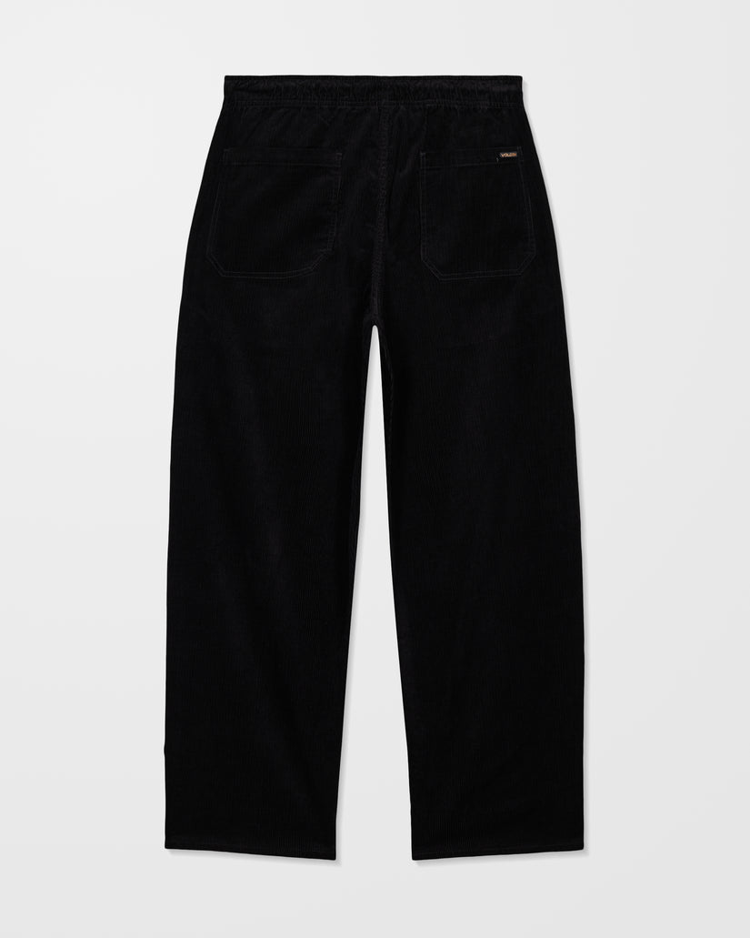 Pantalon Freazy Loose Corduroy - Black