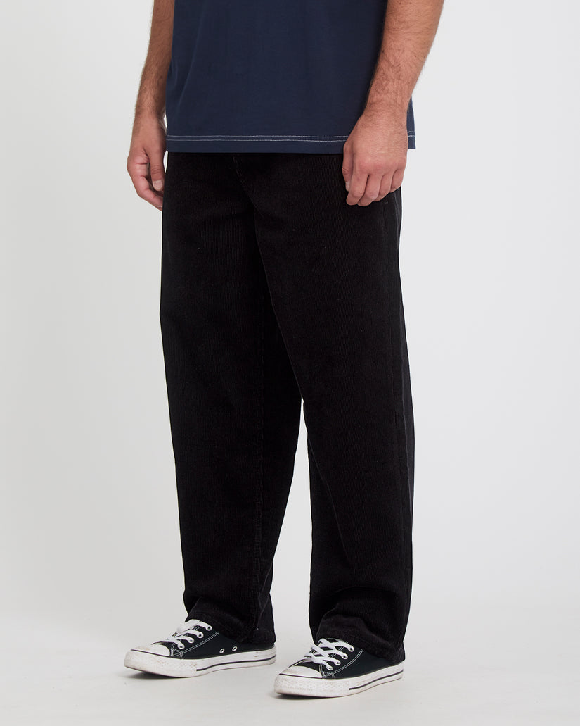 Pantalon Freazy Loose Corduroy - Black