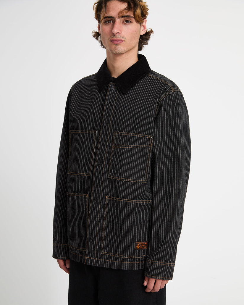 Veste Work Dialed - Black Stripe