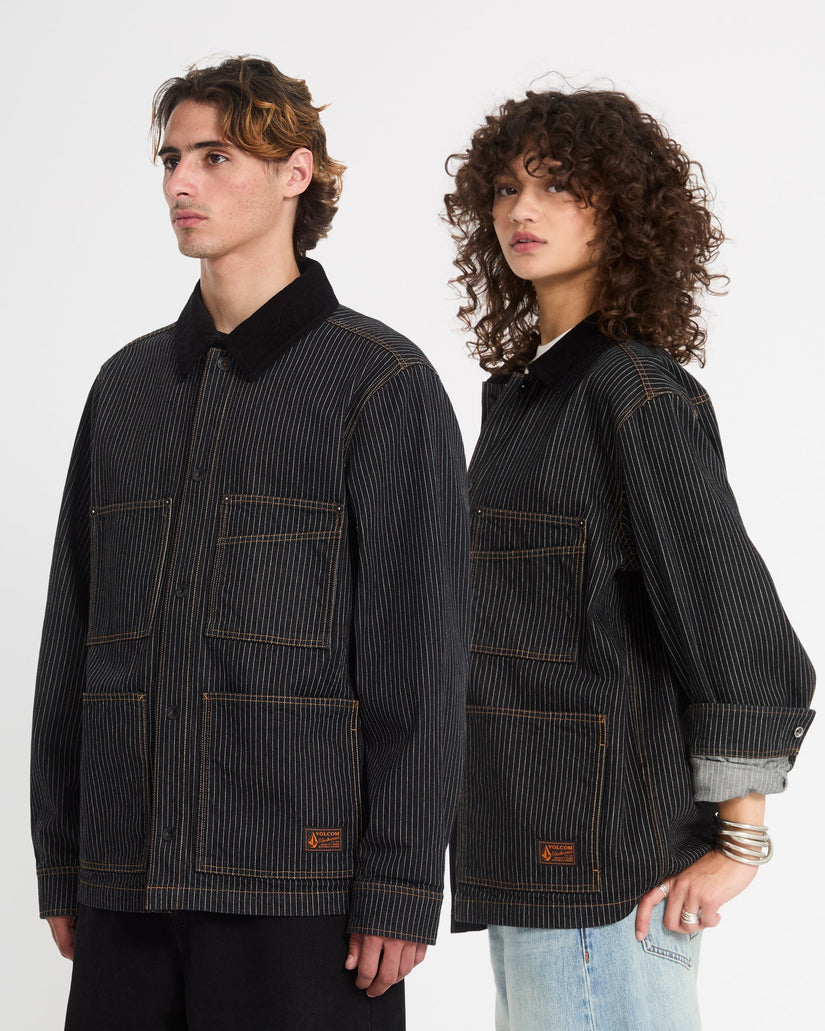 Veste Work Dialed - Black Stripe