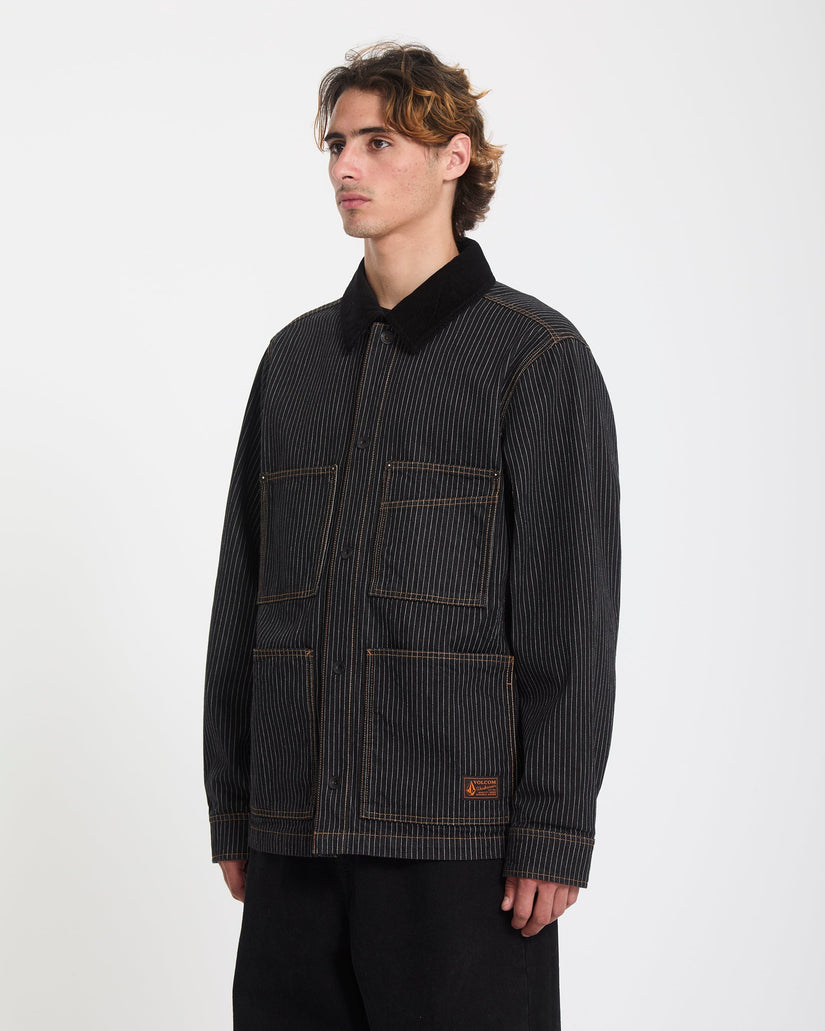 Veste Work Dialed - Black Stripe