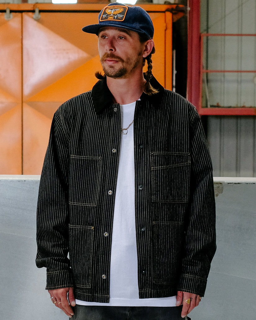 Veste Work Dialed - Black Stripe