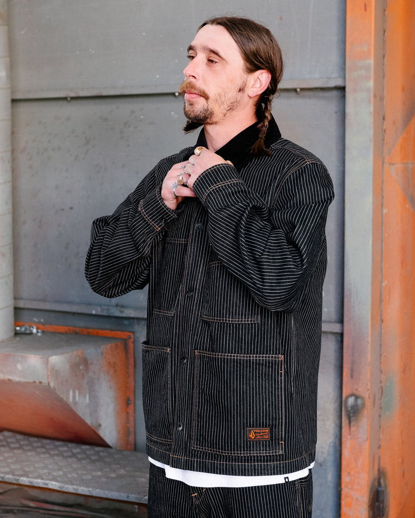 Veste Work Dialed - Black Stripe