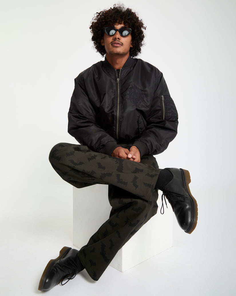 Veste Bomber Skullarstone - Black