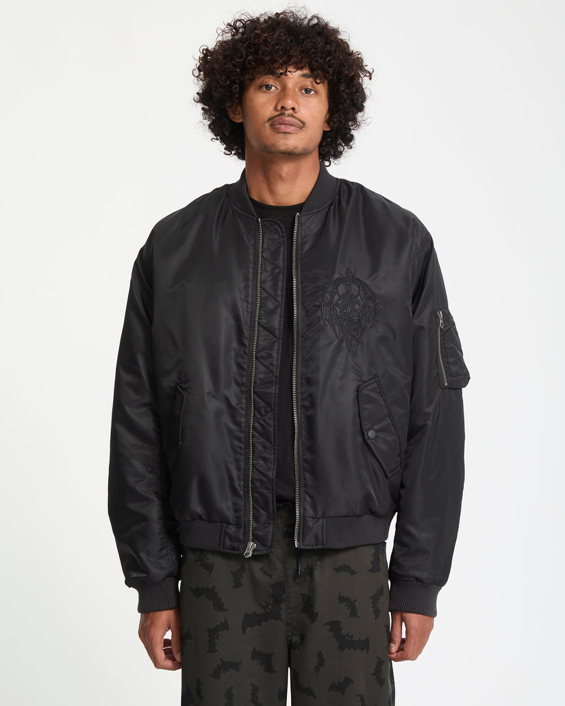Veste Bomber Skullarstone - Black