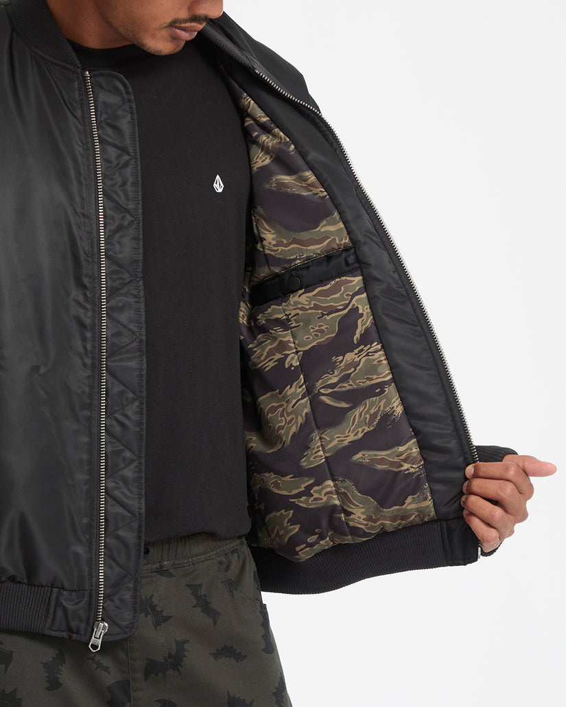Veste Bomber Skullarstone - Black