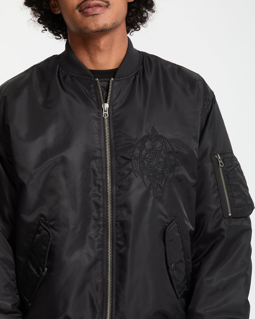 Veste Bomber Skullarstone - Black