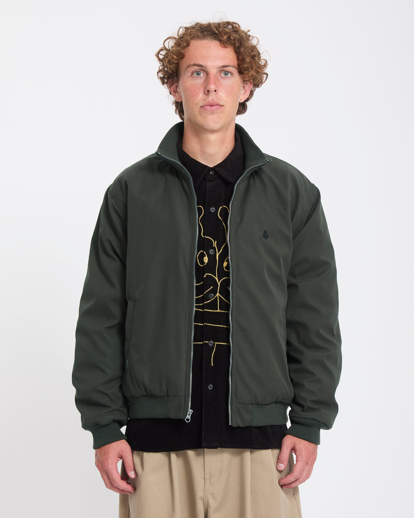 Veste bomber Damerman - Rinsed Black