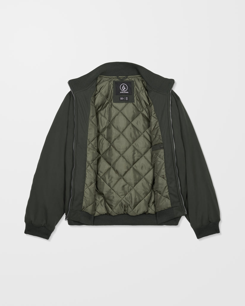 Veste bomber Damerman - Rinsed Black