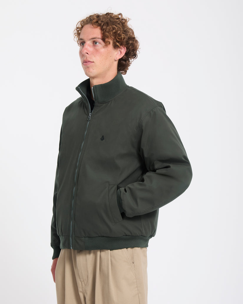 Veste bomber Damerman - Rinsed Black