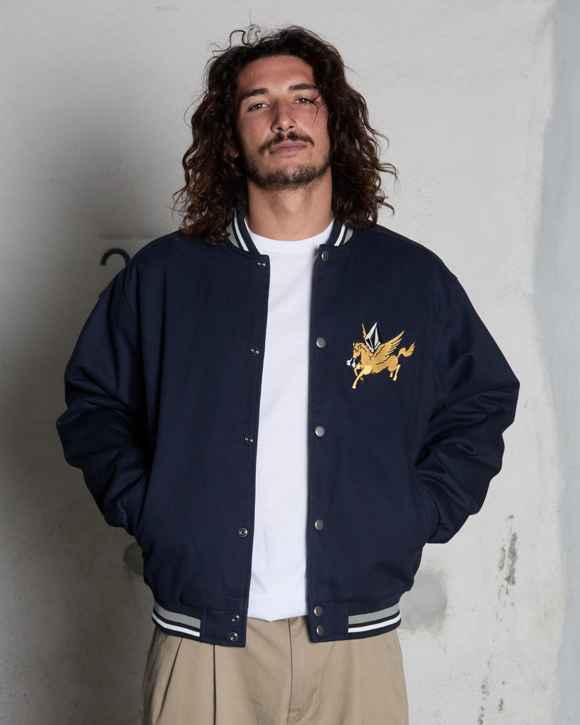 Veste bomber Flying Machines - Navy