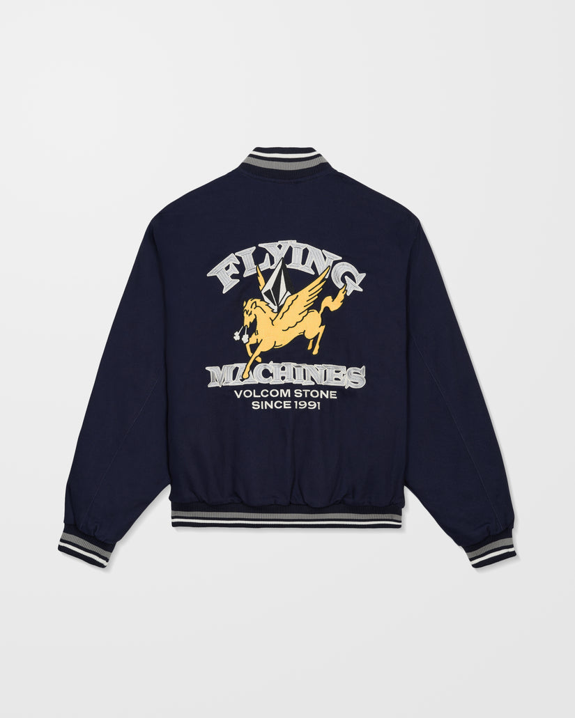 Veste bomber Flying Machines - Navy