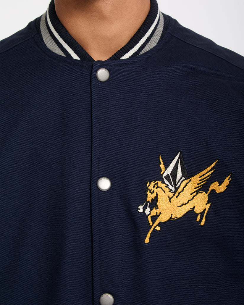 Veste bomber Flying Machines - Navy