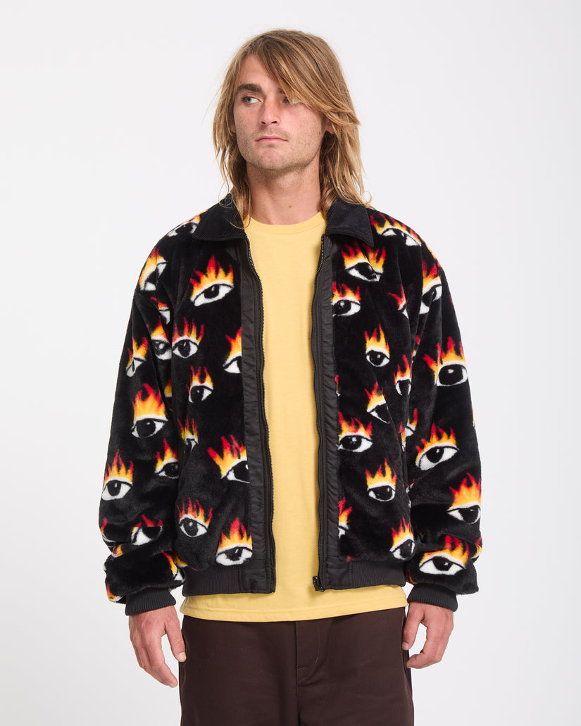 Veste bomber réversible Ozzy - Black