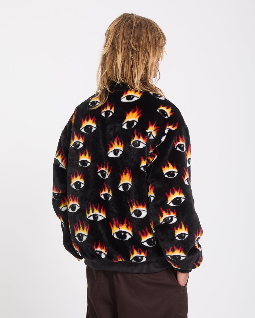 Veste bomber réversible Ozzy - Black