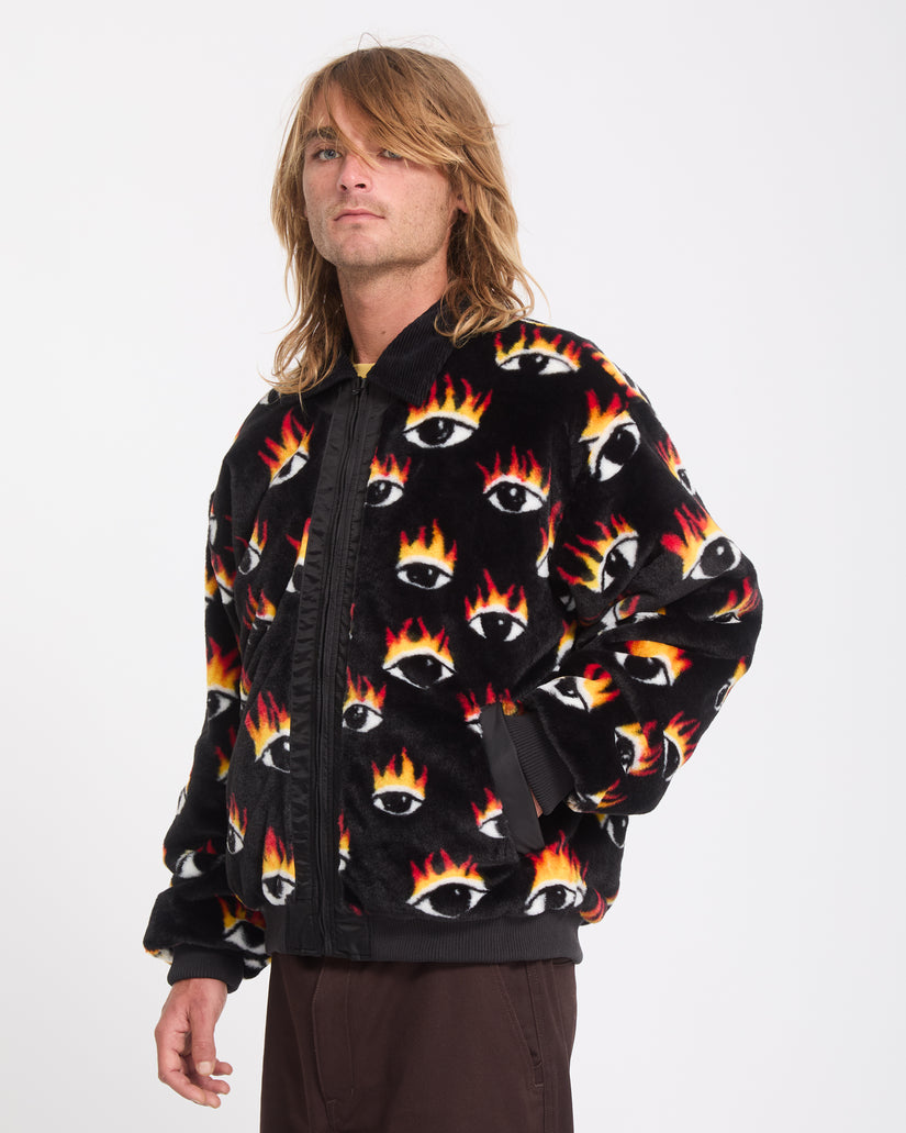 Veste bomber réversible Ozzy - Black